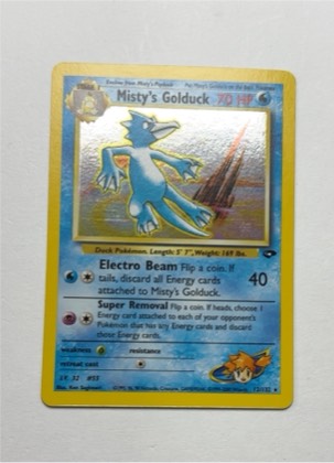 Misty's Golduck, graded 9.0