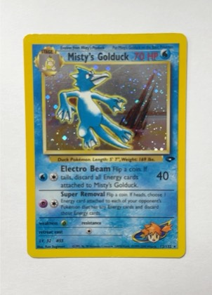 Misty's Golduck, graded 7.5