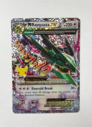 M Rayquaza EX (76), graded 9.5