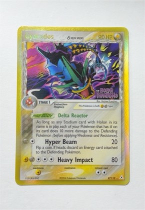 Gyarados (Delta Species), graded 6.5