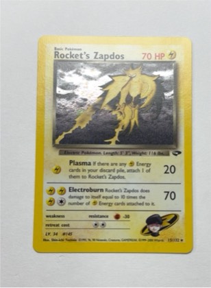 Rocket's Zapdos, graded 9.5