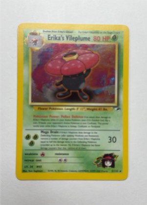 Erika's Vileplume, graded 7.0