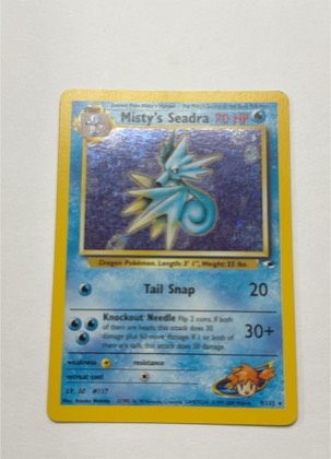 Misty's Seadra, graded 5.0