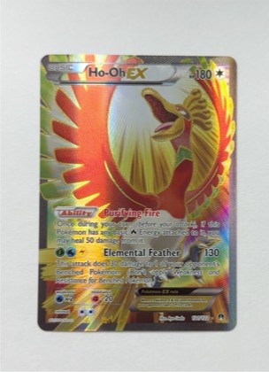 Ho-Oh EX (Full Art), graded 9.5