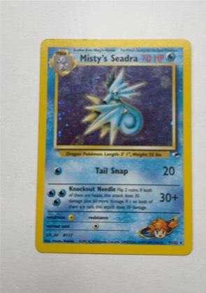 Misty's Seadra, graded 6.5