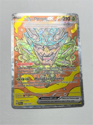 Teal Mask Ogerpon ex, graded 9.5