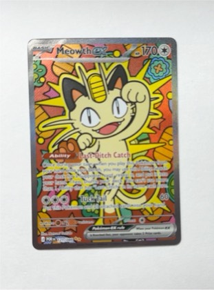 Meowth ex, graded 10.0