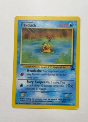 Psyduck, graded 7.0