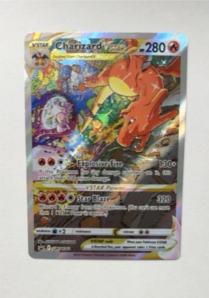 Charizard VSTAR - SWSH262, graded 9.5