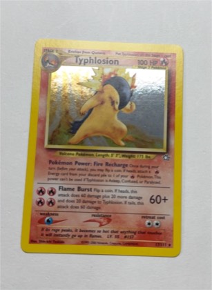Typhlosion (17), graded 5.0