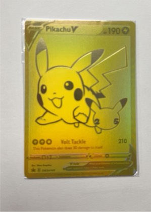 Pikachu V - SWSH145, graded 9.5
