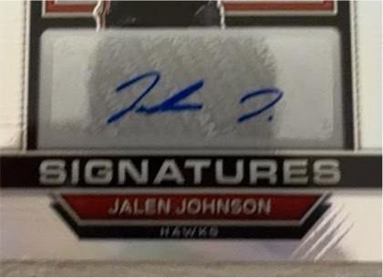 Jalen Johnson graded 6 & below