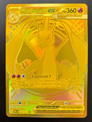 Mega Charizard Y ex, graded 9.0