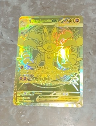 Mega Lucario ex - 077/132 graded 9