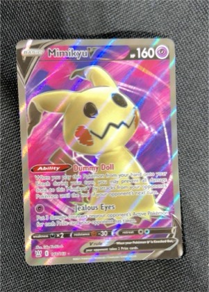 Mimikyu V (Full Art), graded 9.0