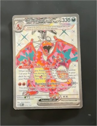 Charizard ex, graded 6.5