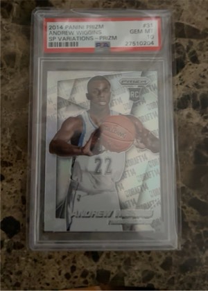 Andrew Wiggins, graded 10.0