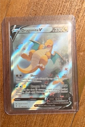 Dragonite V (Alternate Full Art), graded 9.0