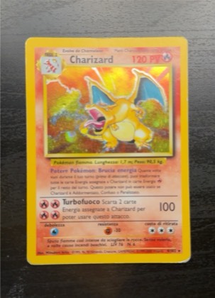 Charizard, graded 3.5