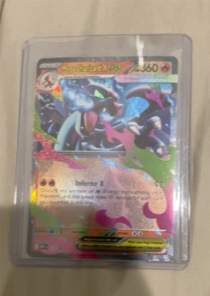 Mega Charizard X EX, graded 8.8