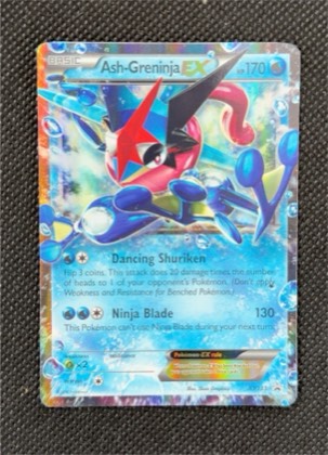 Ash-Greninja EX - XY133, graded 9.5