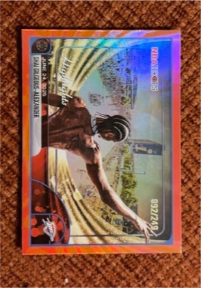Shai Gilgeous-Alexander, graded 7.5