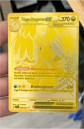 Mega-Dragoran ex, graded 9.0