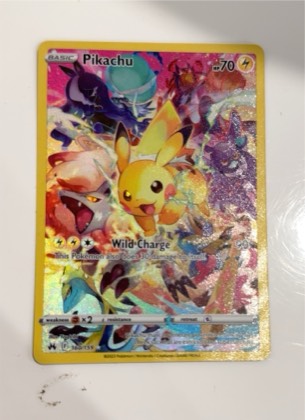 Pikachu (Secret), graded 9.5
