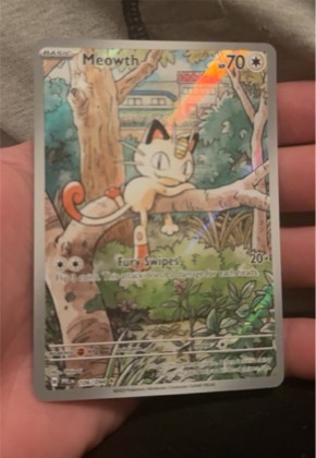 Meowth, graded 8.0