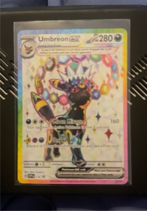Umbreon ex, graded 5.5