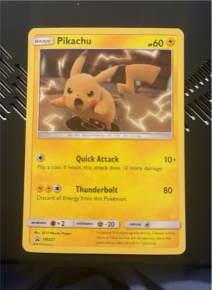 Pikachu, graded 9.0