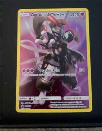 Armored Mewtwo, graded 7.5
