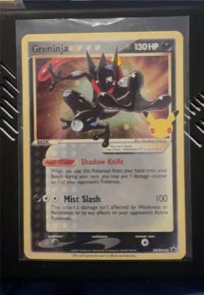 Greninja, graded 9.0