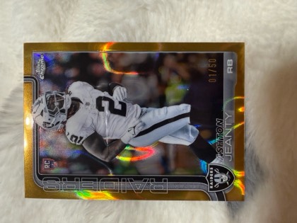 Ashton Jeanty graded 8