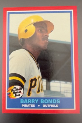 Barry Bonds graded 8.5