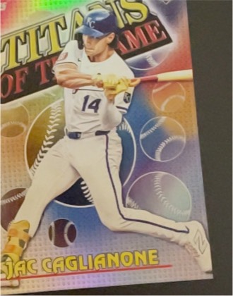 Jac Caglianone, graded 5.5