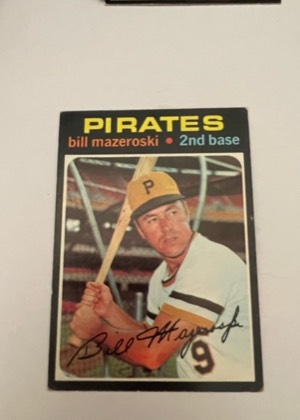 Bill Mazeroski, graded 7.0