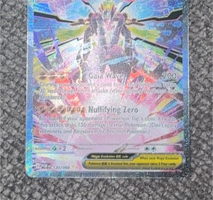 Mega Zygarde ex graded 9.5