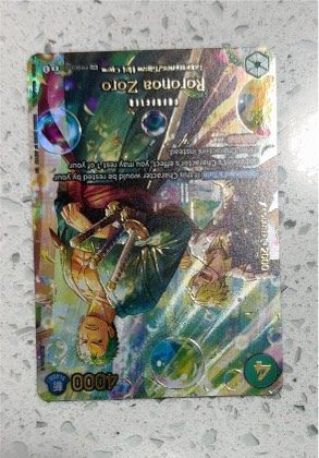 Roronoa Zoro graded 9.5