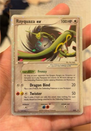 Rayquaza ex - 039 (EX Collector's Tin), graded 7.0
