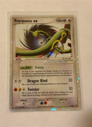 Rayquaza ex - 039 (EX Collector's Tin), graded 8.5