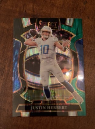 Justin Herbert graded 9