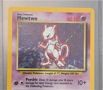 Mewtwo graded 6 & below