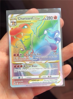 Charizard VSTAR, graded 9.5