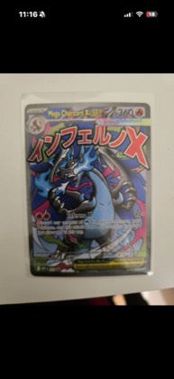 Mega Charizard X ex, graded 7.5