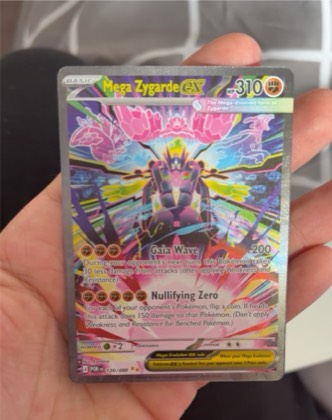 Mega Zygarde EX, graded 9.3
