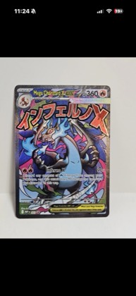 Mega Charizard X, graded 9.0