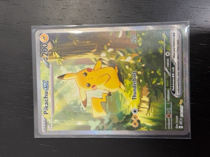 Pikachu ex, graded 7.5
