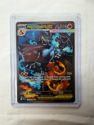 Mega Charizard X ex, graded 9.5
