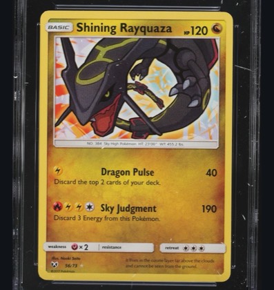 Shining Rayquaza, graded 10.0